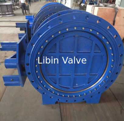 Valve papillon excentrique en acier inoxydable, valve papillon à bille excentrique à autopurification