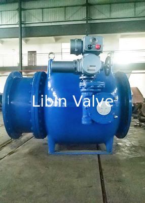 DN800 Najwyższa dokładność regulacji zaworu tłokowego z ciśnieniem PN10 / PN16 / PN25