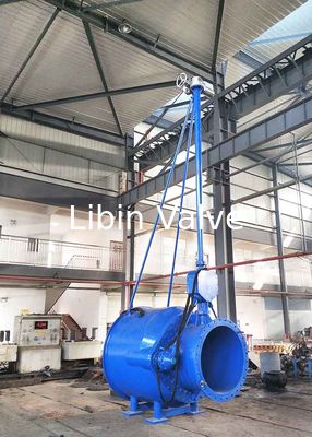 AWWA DN1000 Customized Color Free Discharge Valve , Regulating Valve Types Pressure PN10 PN16 PN25